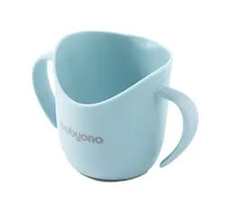 Эргономичная обучающая кружка BabyOno, 120 мл, голубой (1463/03)