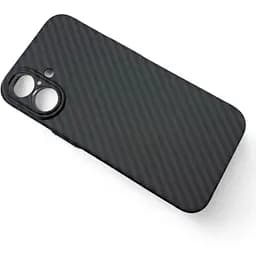 Чохол-накладка BeCover Carbonite Case (MagSafe) для Apple iPhone 16 Black (712067) - мініатюра 4