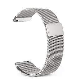 Ремінець BeWatch міланська петля для Xiaomi Amazfit BIP Silver (1010218)