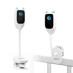 Цифрова відеоняня 3Мп Full HD Xiaovv C1 Plus - двосторонній зв'язок нічне бачення датчик руху - мініатюра 3