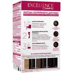 Уцінка. Фарба для волосся L’Oréal Paris Excellence Creme відтінок 300 темно-каштановий 176 мл (A9948400) - мініатюра 2