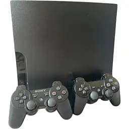 Стационарная игровая консоль PlayStation 3 Slim 500 ГБ + 50 игр, 2 джойстика, Гарантия