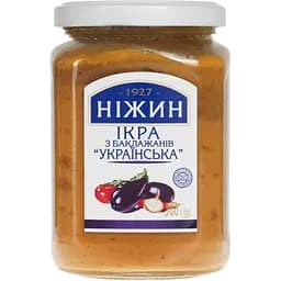 Икра Ніжин Украинская баклажанная 300 г
