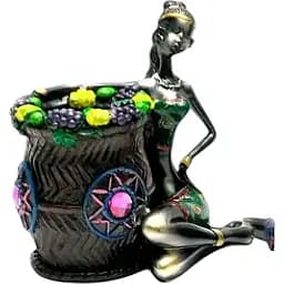 Африканка подставка под ручки 12,5х11,5х7 см (8833)