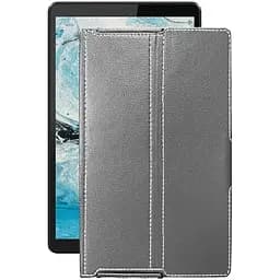 Чохол StatusCASE з екошкіри для планшету Lenovo Tab M8 TB-8505F Сірий