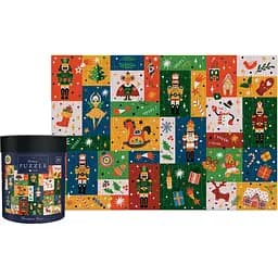 Пазли тришарові Interdruk Christmas Santa Express  в картонній тубі 250 шт. (376268) - мініатюра 3