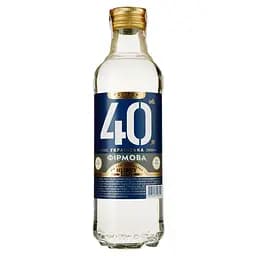 Горілка Хлібний Дар Українська Фірмова Особлива 40% 0.25 л