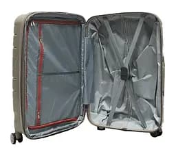 Валіза середня M поліпропілен Milano bag 0306 65×42×28см 56л Шампань - мініатюра 4