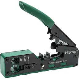 Кліщі для обтиску кабелів HiSmart CAT5, CAT6, CAT7