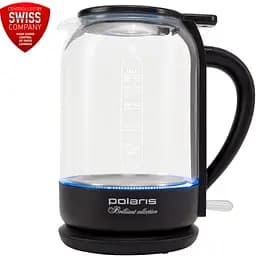 Електрочайник Polaris PWK 17103CGL Water Way Pro чорний (24232) - мініатюра 2