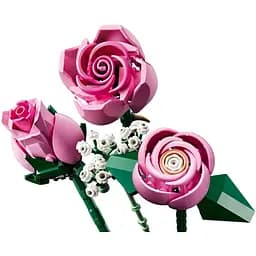 Конструктор LEGO Botanicals Букет рожевих троянд 789 деталей (10374) - мініатюра 5