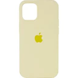 Чехол Silicone Case для Apple iPhone 15 Pro Mellow Yellow AA [92750]