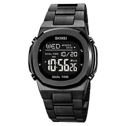 Наручний годинник чоловічий Skmei 2004 Black Black, 2004BKBK (18464)