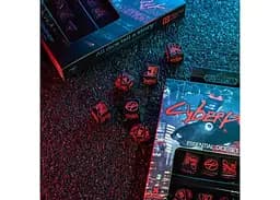 Набір кубиків Cyberpunk Red Essential Dice Set , 6 шт. (SCPE01) - мініатюра 8