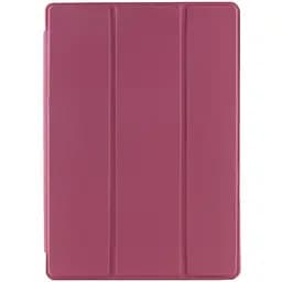 Чехол-книжка Epik Book Cover stylus slot для Samsung Galaxy Tab S7 FE 12.4 / S7+ / S8+ Бордовый / Maroon