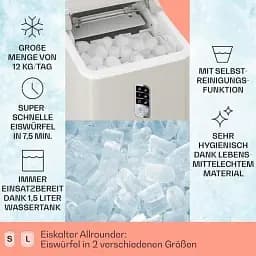 Льодогенератор Klarstein Albaron Bullet Ice (10040345) - мініатюра 6
