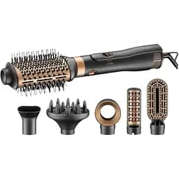 Фен-браш VGR V-491 6в1 для вирівнювання та завивки волосся 1000 Вт чорний