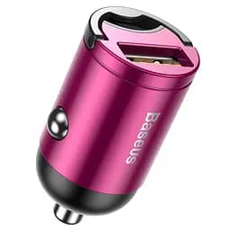 Адаптер автомобільний BASEUS Tiny Star Mini Quick Charge 1USB, QC3.0, 30 W (VCHX-A04)
