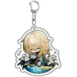 Брелок акриловый Хонкай Лоча Honkai Luocha 5 см