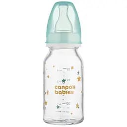 Пляшечка Canpol babies  скляна 120 мл з малюнком (42/202)