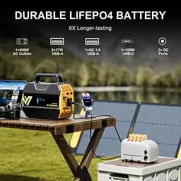 Зарядна станція Vtoman FlashSpeed 300 (230 Вт/г) 300W, DC/PD In, MPPT, LiFePo4 (FlashSpeed 300) - мініатюра 2