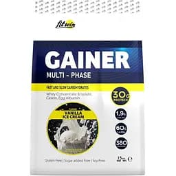 Гейнер FitWin Gainer Multi-Phase Ванільне морозиво 1.5 кг