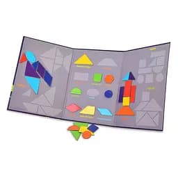 Дитяча розвиваюча гра "Магнітний танграм" Bambi 8326-2, 27 деталей