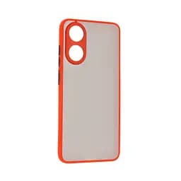 Чехол-накладка для OPPO A78 4G, Frosted Matte, красный, противоударный чехол с защитой всего корпуса, термополиуретан TPU + поликарбонат PC, ArmorStandart (ARM72409)