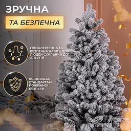 Лита штучна ялинка LUGI 2.1 м засніжена Говерла TD-GOVSN21 - мініатюра 6
