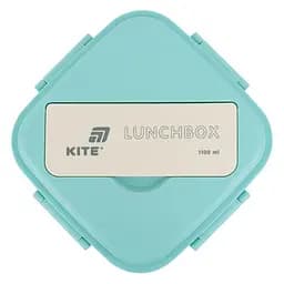 Ланчбокс Kite з розділювачем м'ятно-бежевий 1100 мл (K26-186-2) - мініатюра 4