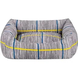 Лежак для тварин BronzeDog Comfort прямокутний М 40х60х17 см сірий - мініатюра 2