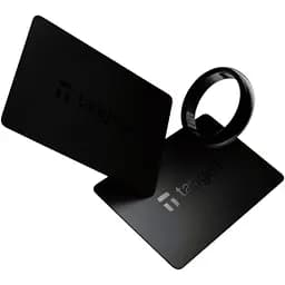 Криптогаманець Tangem Ring Wallet 2.0 набір з 2 карт та 1 кільця (Розмір 12US - 21.49мм) Black
