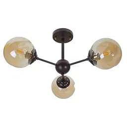 Люстра Brille потолочная молекула E27 60W BR (BL-588C/3)