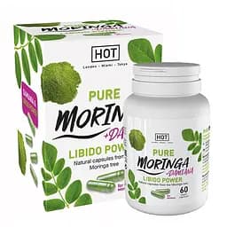 Капсули для підвищення лібідо у жінок Hot Bio Moringa Libido Caps (ціна за упаковку, 60 шт)