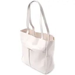 Сумка-шоппер Shvigel из натуральной кожи 29х30х12 см sum0027040