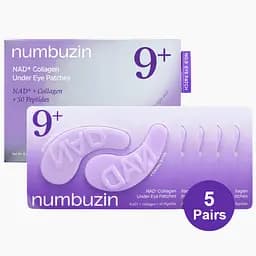 Патчі під очі з колагеном і пептидами Numbuzin No.9 NAD+ Collagen Under Eye Patches 5 шт.