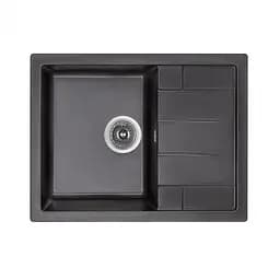 Кухонна мийка Lidz 650x500/200 BLM-14 (LIDZBLM14650500200), Чорний