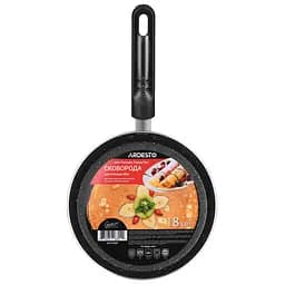 Сковорода Ardesto Gemini Gourmet Mini для млинців, 18 см, чорний (AR1918GP)