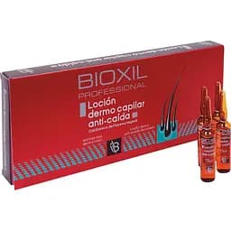 Лосьйон Bioxil Дермокапілярний із рослинною плацентою проти випадіння волосся 120 мл (12 шт. х 10 мл)