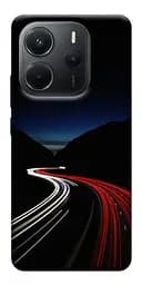 Чохол Demsky Червоно-біла дорога для Xiaomi Redmi Note 14 4G (Int. version)