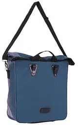 Велосипедна сумка на багажник з дощовиком 25L Bikemate 804019-1 Синя - мініатюра 3