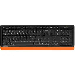 Комплект (клавіатура + миша) A4Tech Fstyler FG1010 Black/Orange [114624] - мініатюра 5