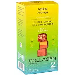 Набір цукерок з колагеном Verde&Pesivima Collagen Мікс на 3 смаки 5 шт. 75 г