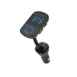 Адаптер автомобільний Ldnio with Bluetooth FM C705Q |2USB/1Type-C/AUX, PD/QC4.0, 43W/5A| - мініатюра 3