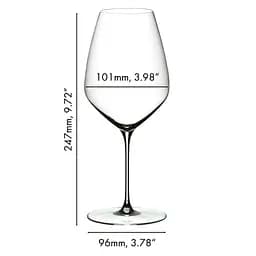 Набір келихів для червоного вина Riedel Veloce Syrah / Shiraz 720 мл 2 шт. (6330/41) - мініатюра 4