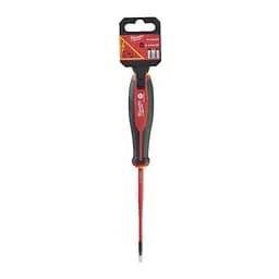 Викрутка з тригранною рукояткою ізольована VDE MILWAUKEE, SL 0,5х3,0х100мм - мініатюра 2