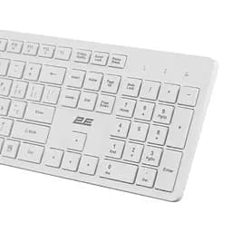 Клавіатура мембранна KS260 106key, WL, EN/UK, білий 2E teh0013865 - мініатюра 8
