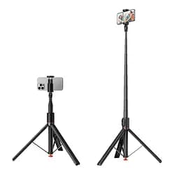Штатив ACEFAST E31 selfie stick with automatic tripod чорний - мініатюра 3