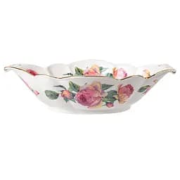 Фруктовниця Lefard Півонія 33х23х9 см біла (943-203)