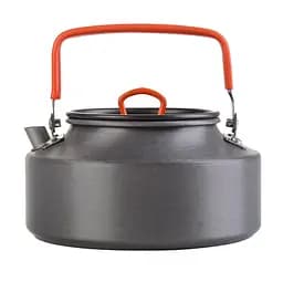 Туристический чайник Naturehike NH17C020-H из алюминия 1.1л (Серый) - мініатюра 2